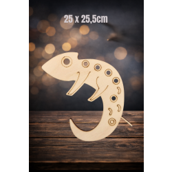 Gekon 25cm, sklejka 3mm
